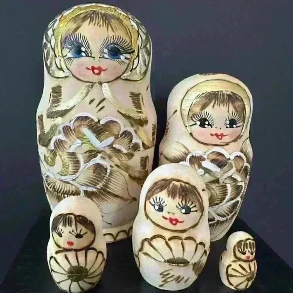 Handmade Nesting Dolls - Picture 3 of 3
